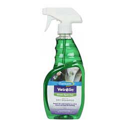 Vetrolin Green Spot Out Spray-On Dry Clean Shampoo for Horses  Farnam